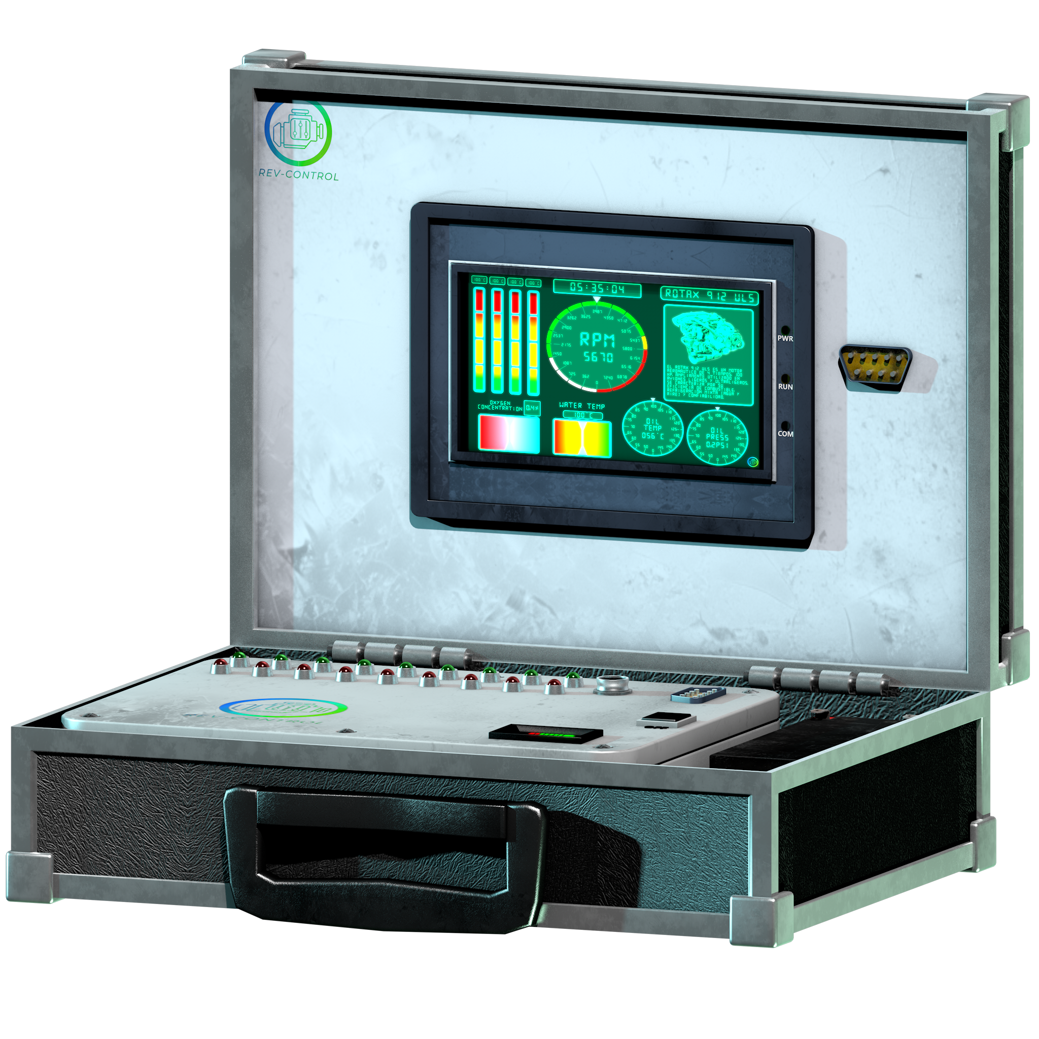 Imagen prototipo de Rev-control